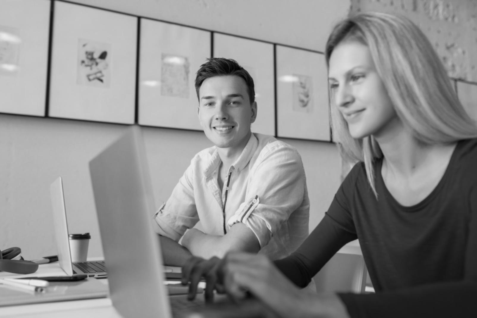 Financial planning workspace with charts and analysis tools